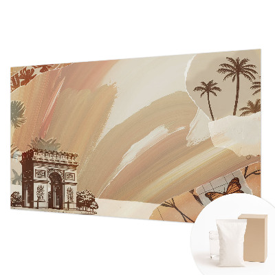 Vliesová fototapeta do spálne Exotická cesta