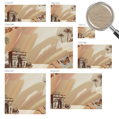 Vliesová fototapeta do spálne Exotická cesta