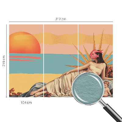 Vliesová fototapeta do obývačky Západ surrealizmu