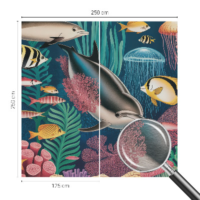 Fotografická tapeta na vliese Podvodná fauna