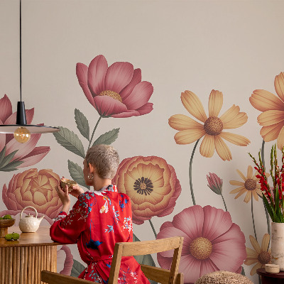 Fotografická tapeta vliesová Kvetinový aranžmán