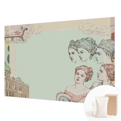 Fototapeta s potlačou na vliese Klasická koláž