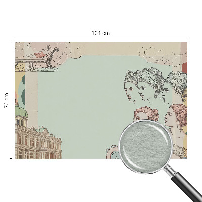 Fototapeta s potlačou na vliese Klasická koláž