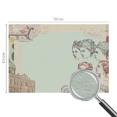 Fototapeta s potlačou na vliese Klasická koláž