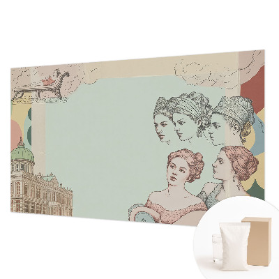 Fototapeta s potlačou na vliese Klasická koláž