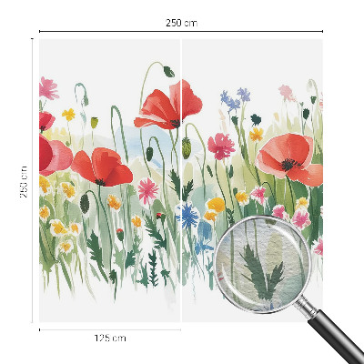 Dekoratívna fototapeta na stenu Letná lúka