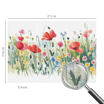 Dekoratívna fototapeta na stenu Letná lúka