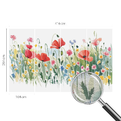 Dekoratívna fototapeta na stenu Letná lúka