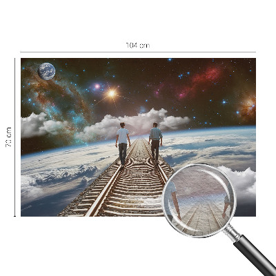 Moderná fototapeta na mieru Vesmírna cesta