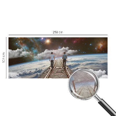 Moderná fototapeta na mieru Vesmírna cesta