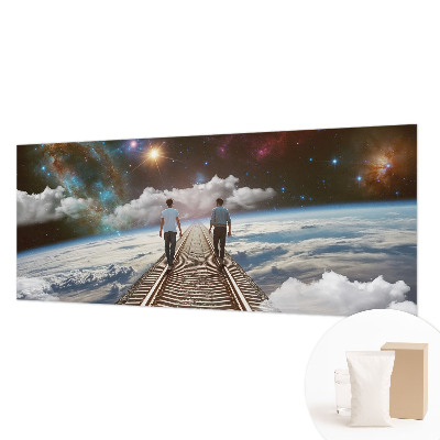 Moderná fototapeta na mieru Vesmírna cesta