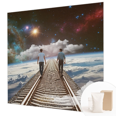 Moderná fototapeta na mieru Vesmírna cesta