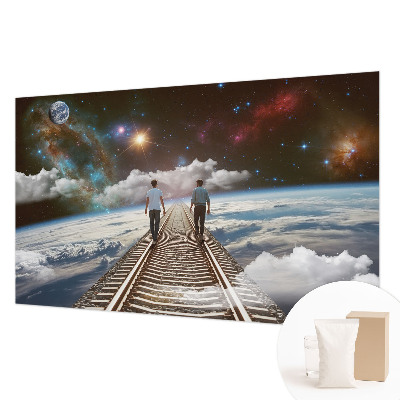 Moderná fototapeta na mieru Vesmírna cesta