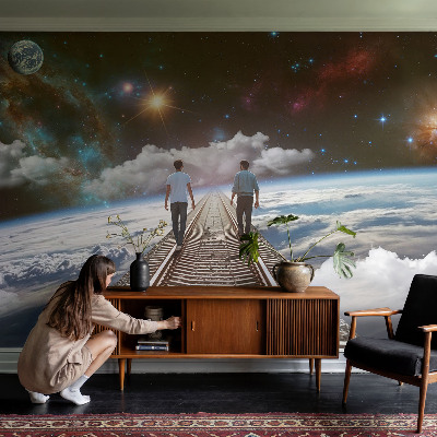 Moderná fototapeta na mieru Vesmírna cesta