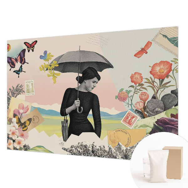 Fototapeta na mieru do obývačky Romantická koláž