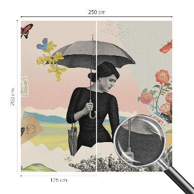 Fototapeta na mieru do obývačky Romantická koláž