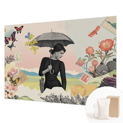 Fototapeta na mieru do obývačky Romantická koláž