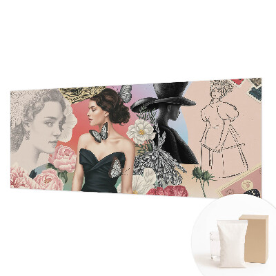 Luxusná tapeta Kvety a portréty