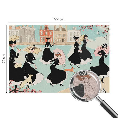 Fototapeta na mieru do spálne Ženy kráčajúce