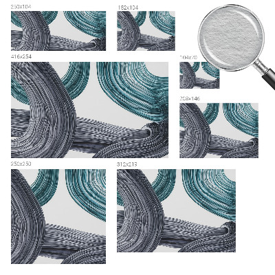 Vliesová fototapeta pre deti Kvapalinové linky