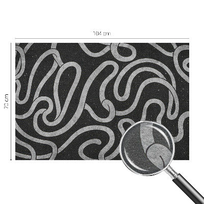 Fototapeta do obývačky Skrútené tvary