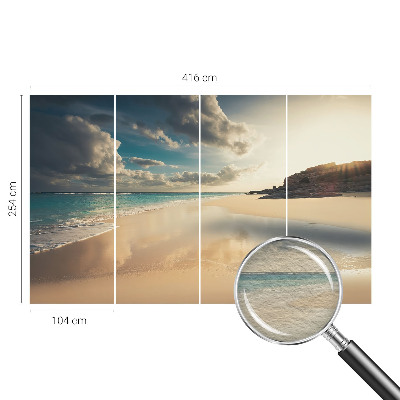 Vliesová fototapeta do spálne Slnečné pobrežie