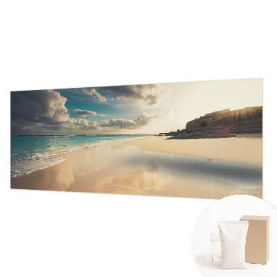 Vliesová fototapeta do spálne Slnečné pobrežie