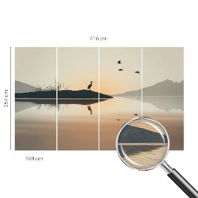 Vliesová fototapeta do obývačky Ranné ticho