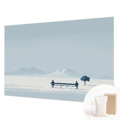 Fotografická tapeta vliesová s motívom minimalistickej krajiny
