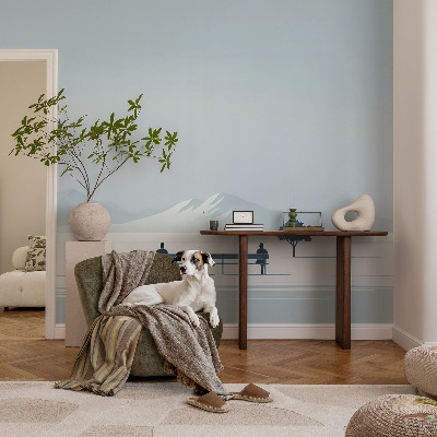 Fotografická tapeta vliesová Minimalistická krajina