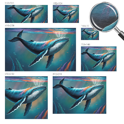 Fototapeta s potlačou na vliese Morský obor