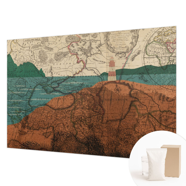 Vliesová fototapeta s potlačou Historická mapa