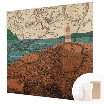 Vliesová fototapeta s potlačou Historická mapa