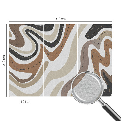 Dekoratívna fototapeta na stenu Harmonické vlny