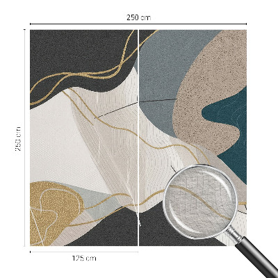 Vliesová fototapeta na stenu Abstraktné formy