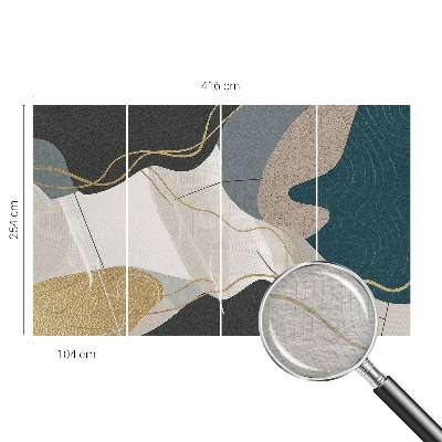 Vliesová fototapeta na stenu Abstraktné formy