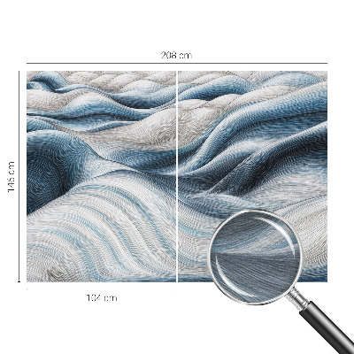 Luxusná tapeta Jemné vlny