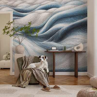 Luxusná tapeta Jemné vlny