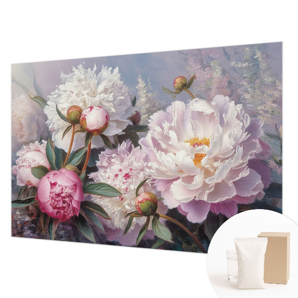 Tapeta Kytica pivoniek