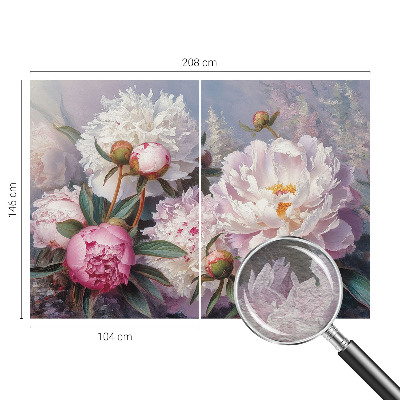 Tapeta Kytica pivoniek