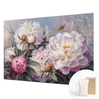 Tapeta Kytica pivoniek