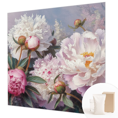 Tapeta Kytica pivoniek