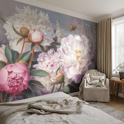 Tapeta Kytica pivoniek