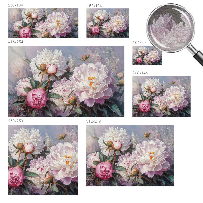 Tapeta Kytica pivoniek