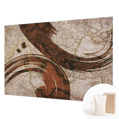 Fototapeta na stenu Umelecká mapa