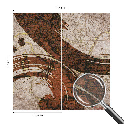 Fototapeta na stenu Umelecká mapa