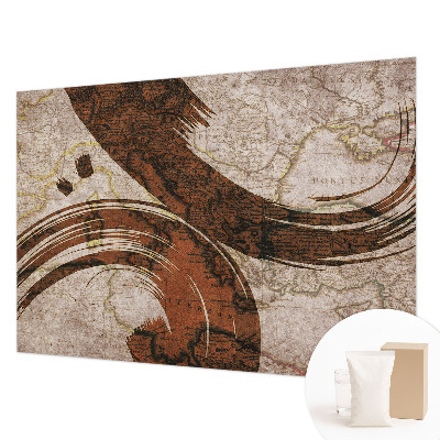 Fototapeta na stenu Umelecká mapa