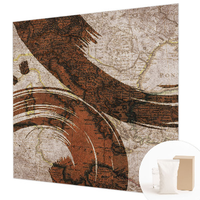 Fototapeta na stenu Umelecká mapa