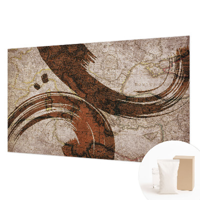 Fototapeta na stenu Umelecká mapa