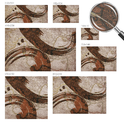 Fototapeta na stenu Umelecká mapa